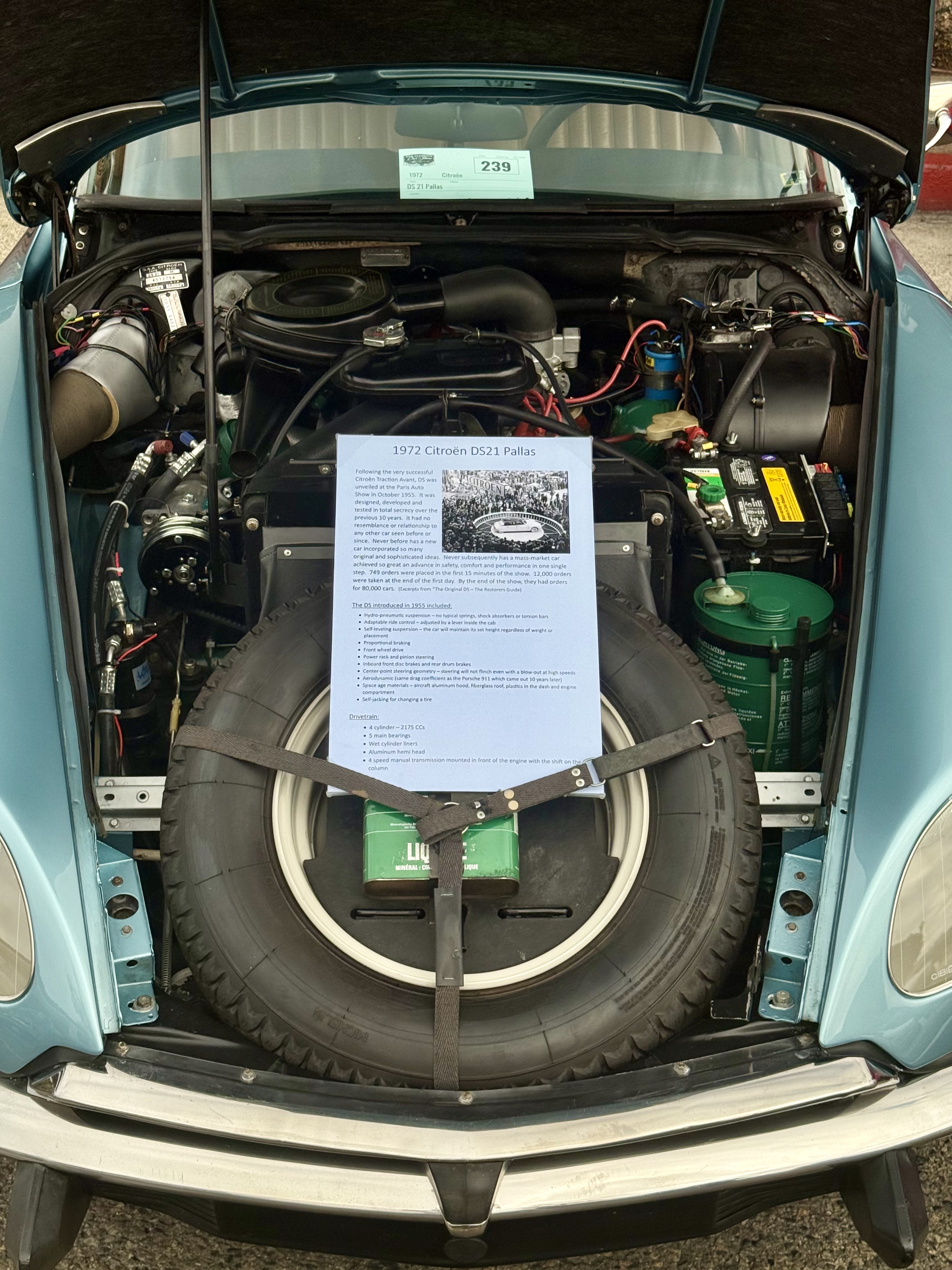 1972 Citroën DS 21 — Lineage Image 2