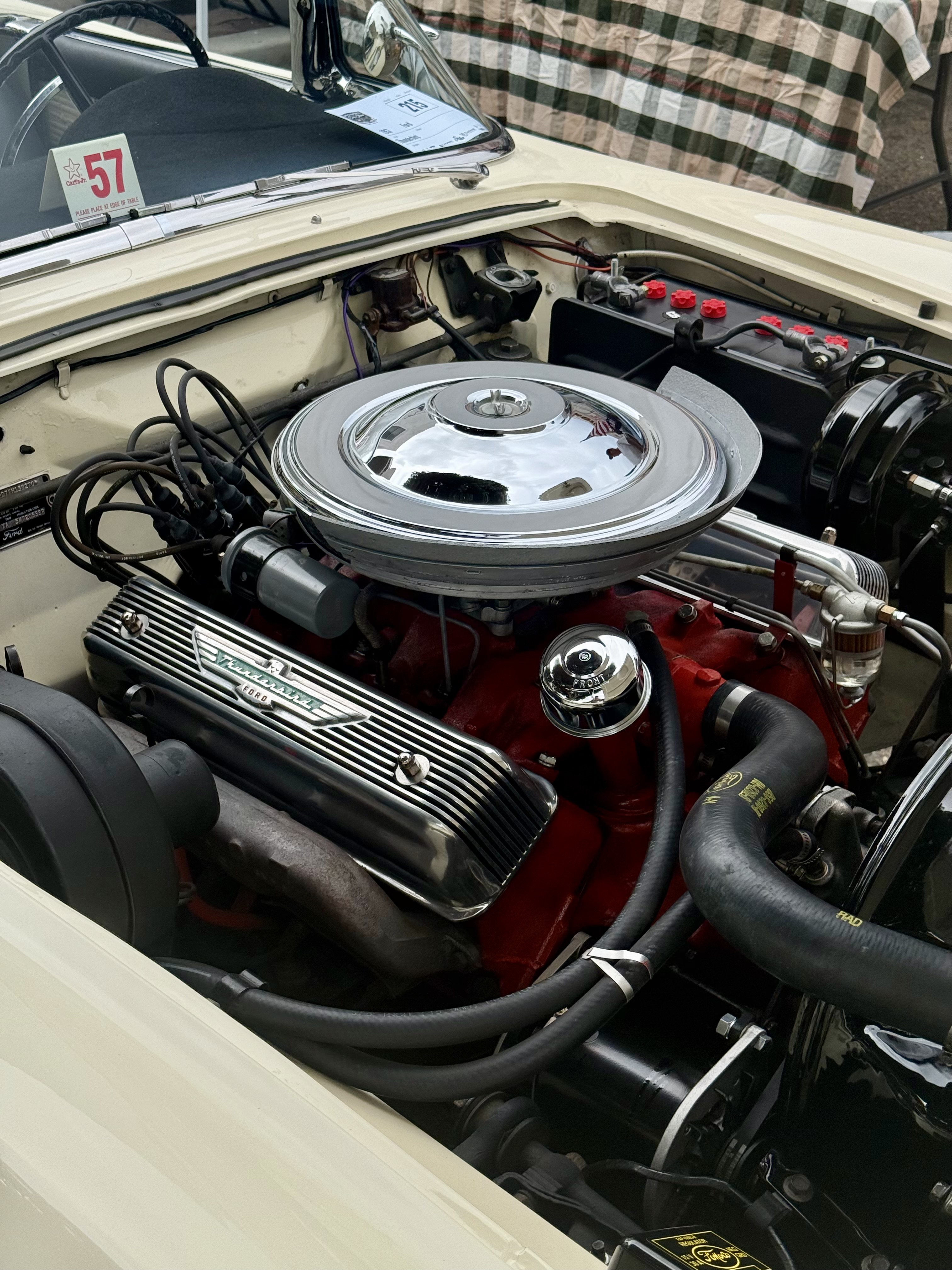 1957 Ford Thunderbird — Lineage Image 2