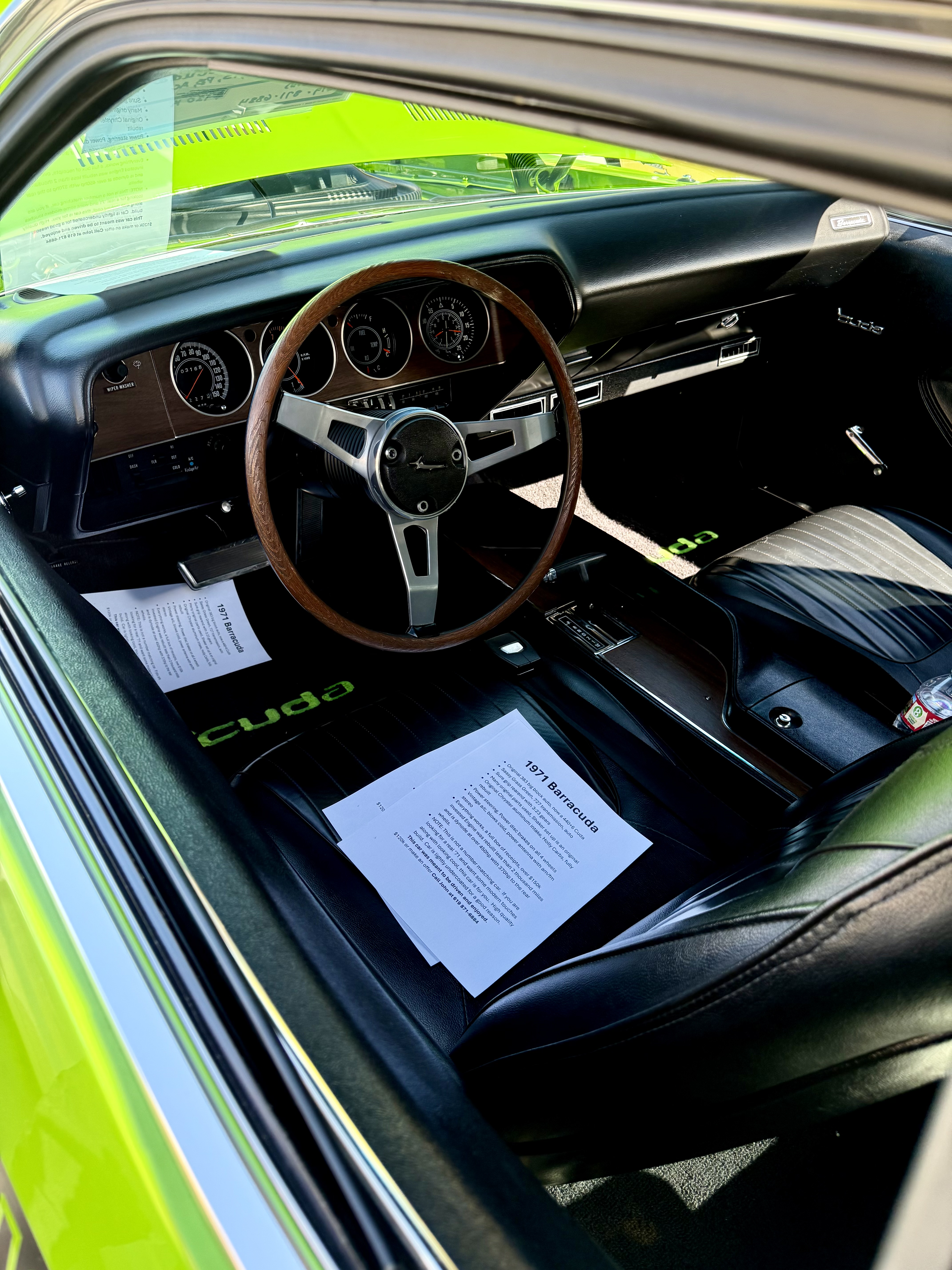 1971 Plymouth Barracuda — Lineage Image 5