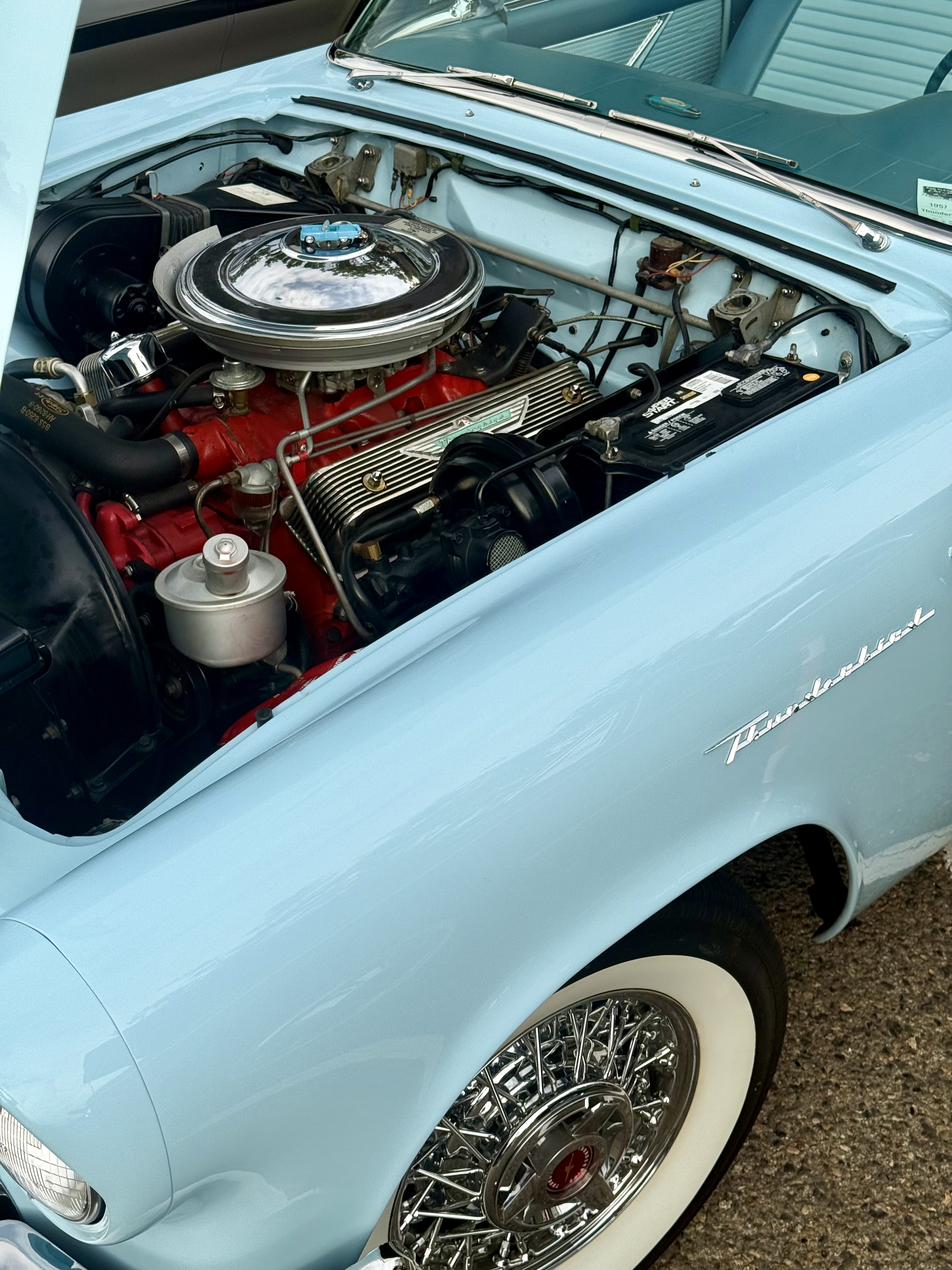 1957 Ford Thunderbird — Lineage Image 2