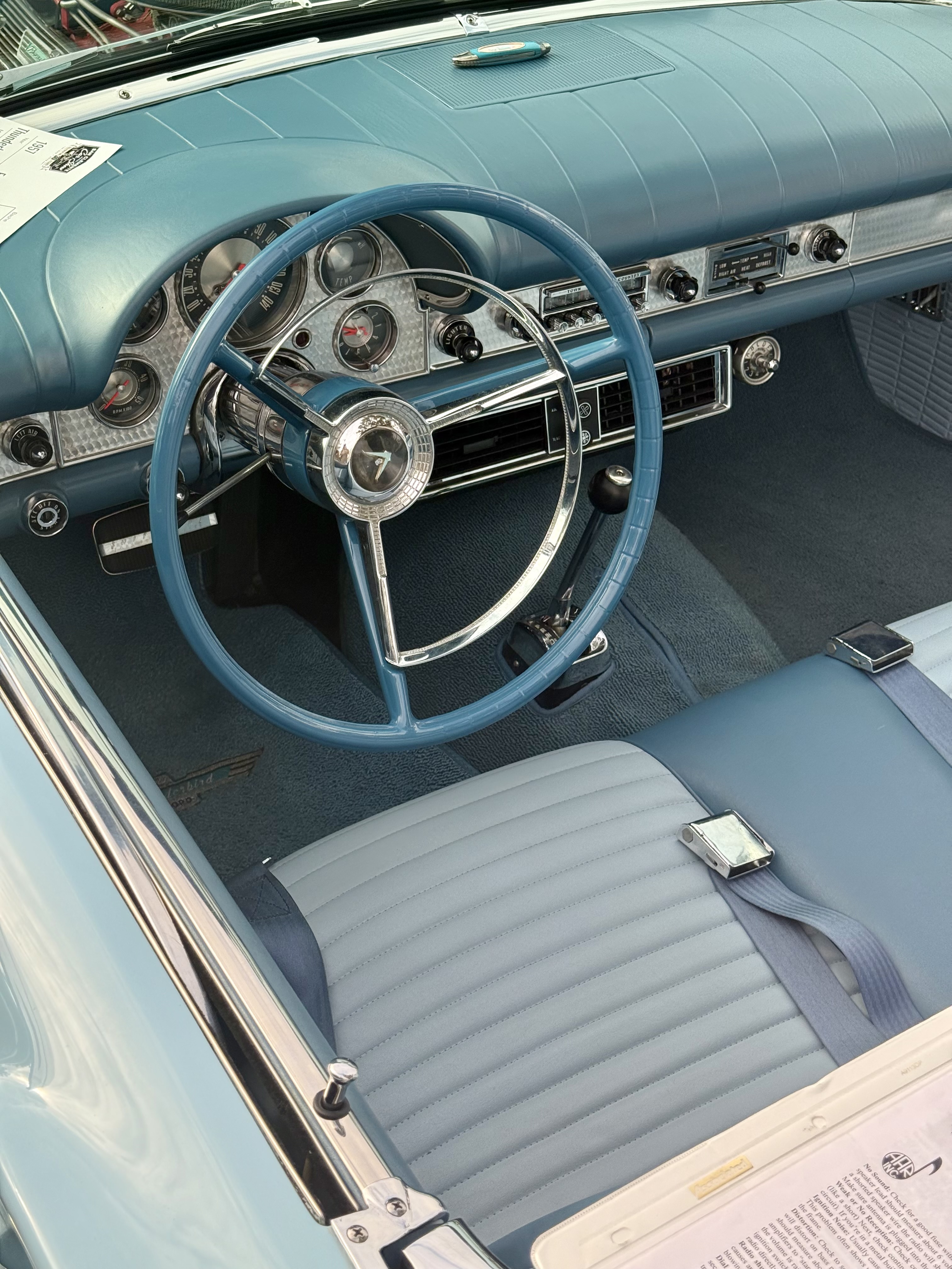 1957 Ford Thunderbird — Lineage Image 3
