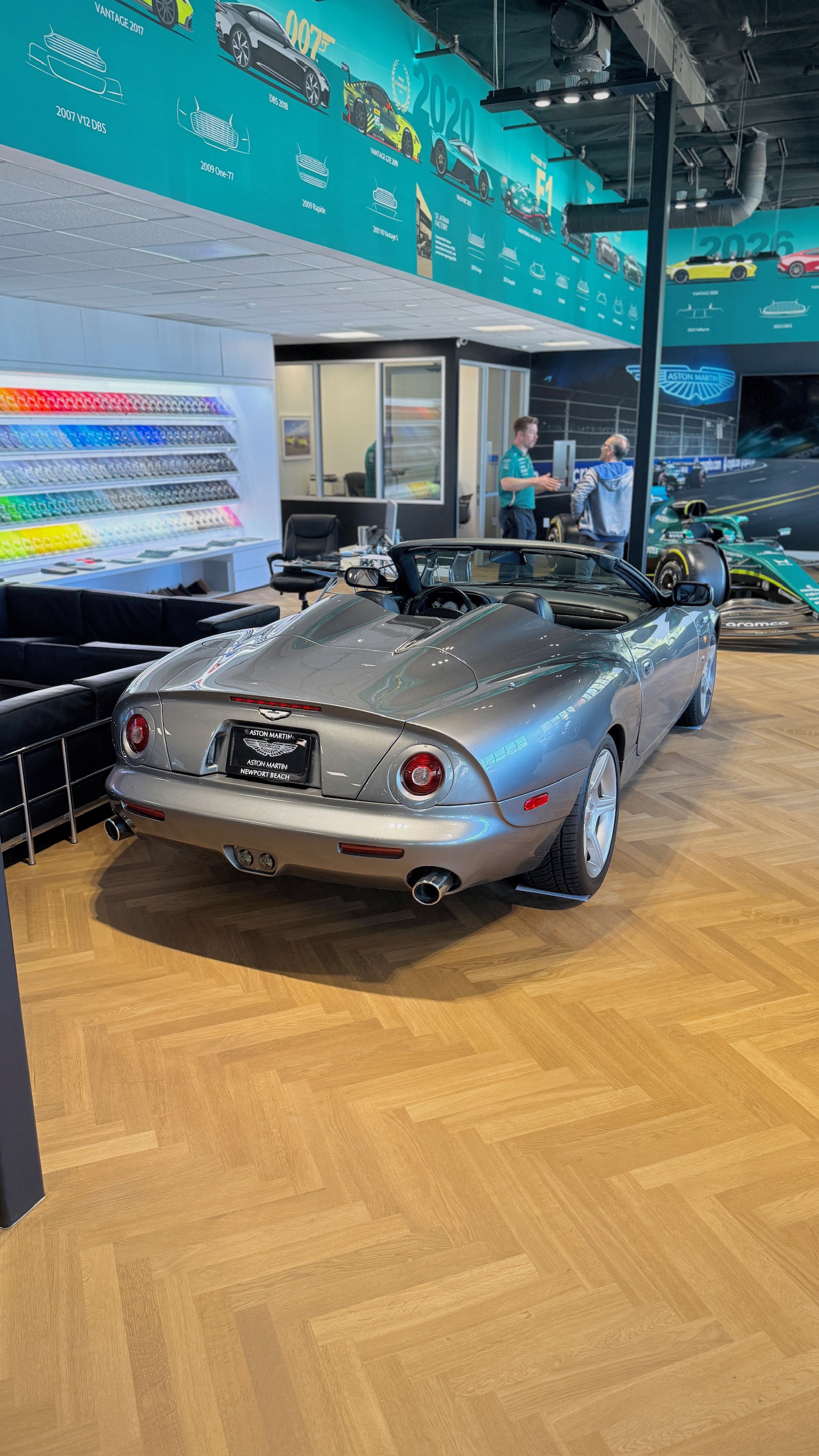 2003 Aston Martin DB AR1 — Lineage Image 2